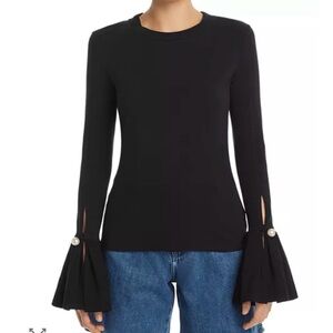 Mother of Pearl No Frills Bell Sleeve